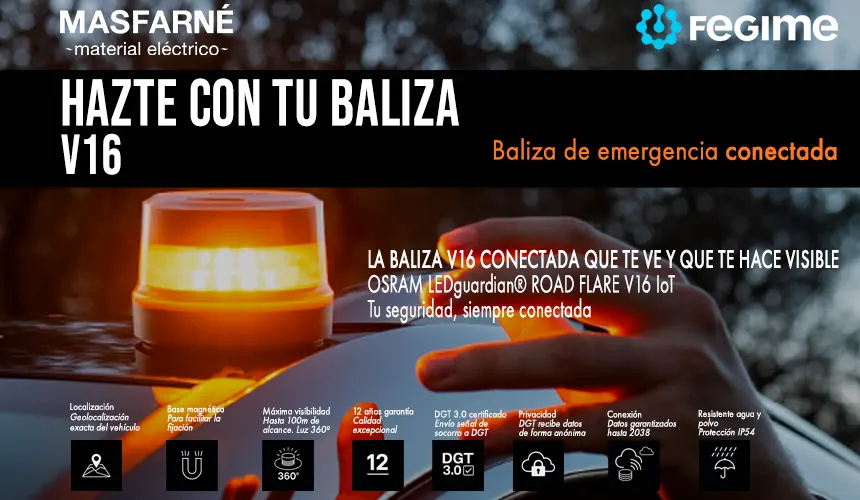 OSRAM ROAD FLARE V16 IoT: La Baliza que Revoluciona la Seguridad Vial