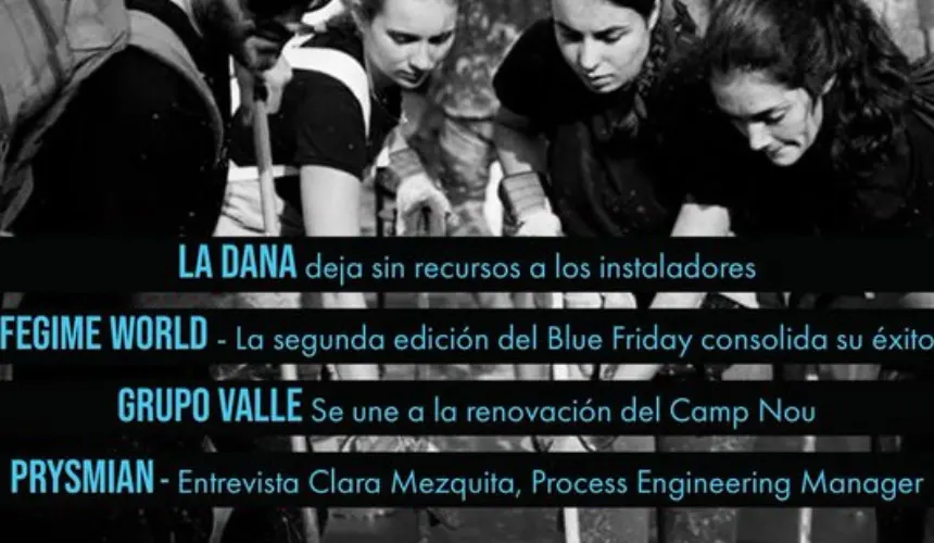 Portada del número 9 de la revista Fegime Voice