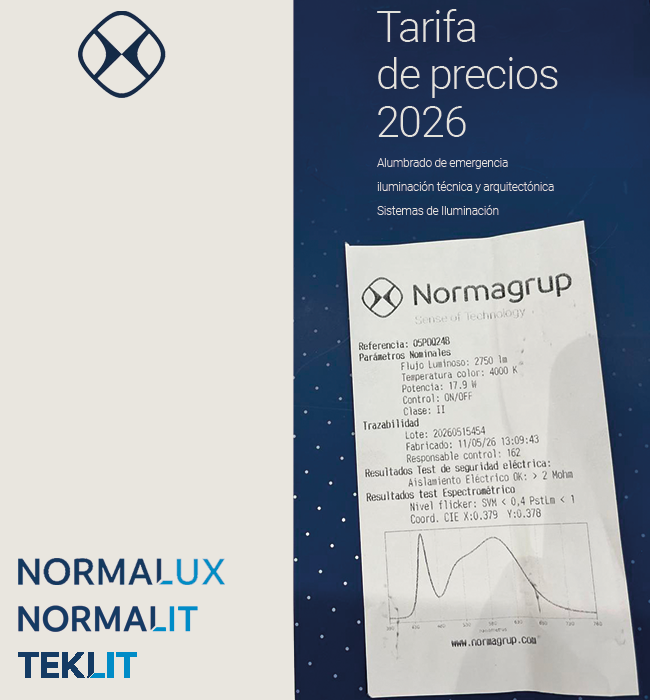 Formación técnica sobre soluciones de alumbrado de emergencia de NORMALUX